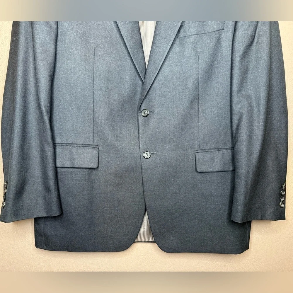 Lauren Ralph Lauren 100% Wool Charcoal Classic Blazer Sport Coat Men's Size 44R
